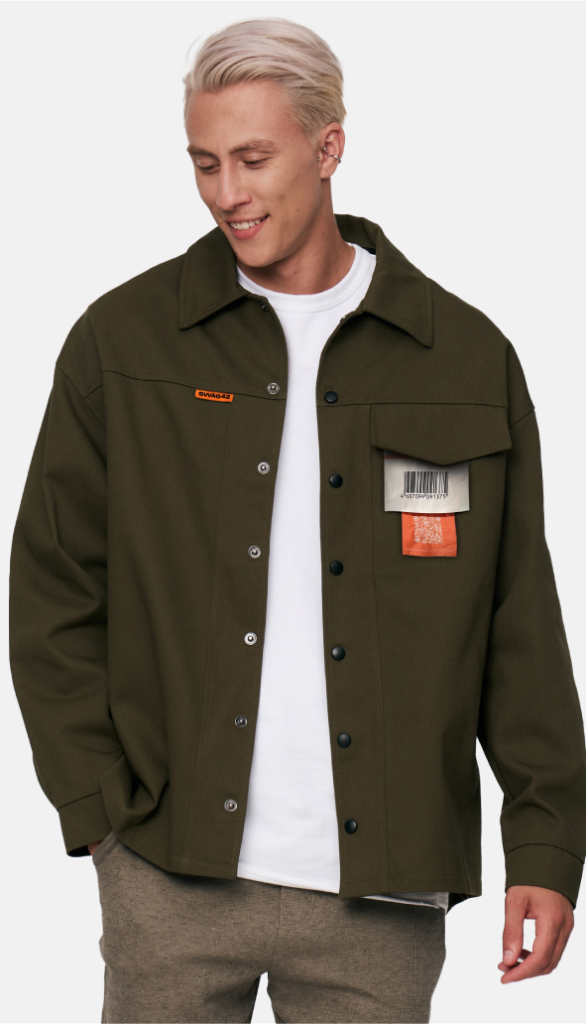 Branded overshirt