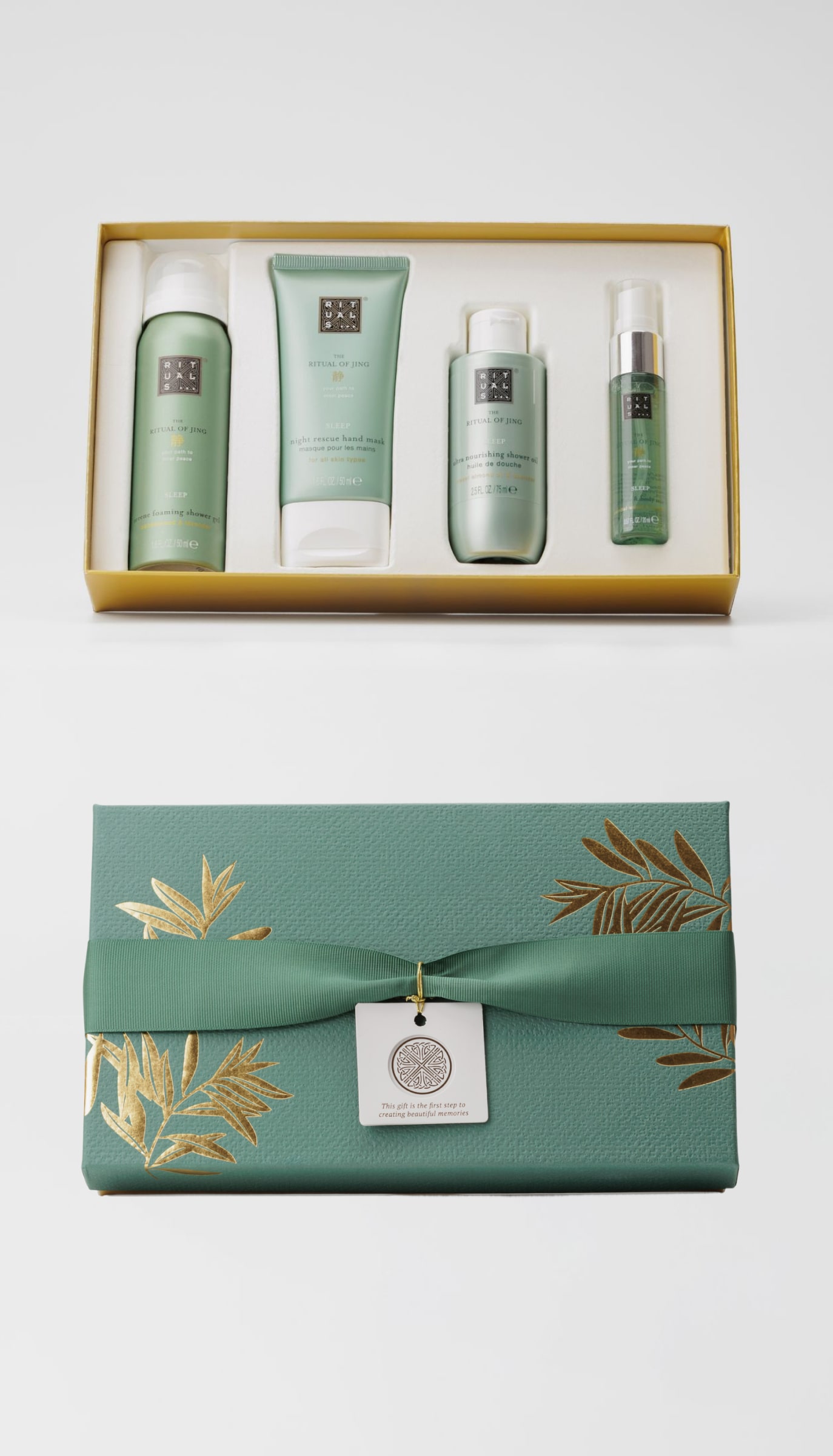 Rituals cosmetics gift box with custom logo