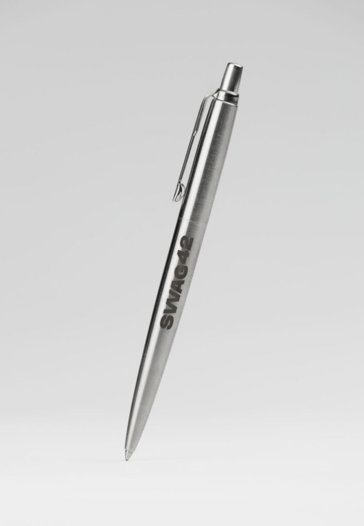 Branded corporate pen