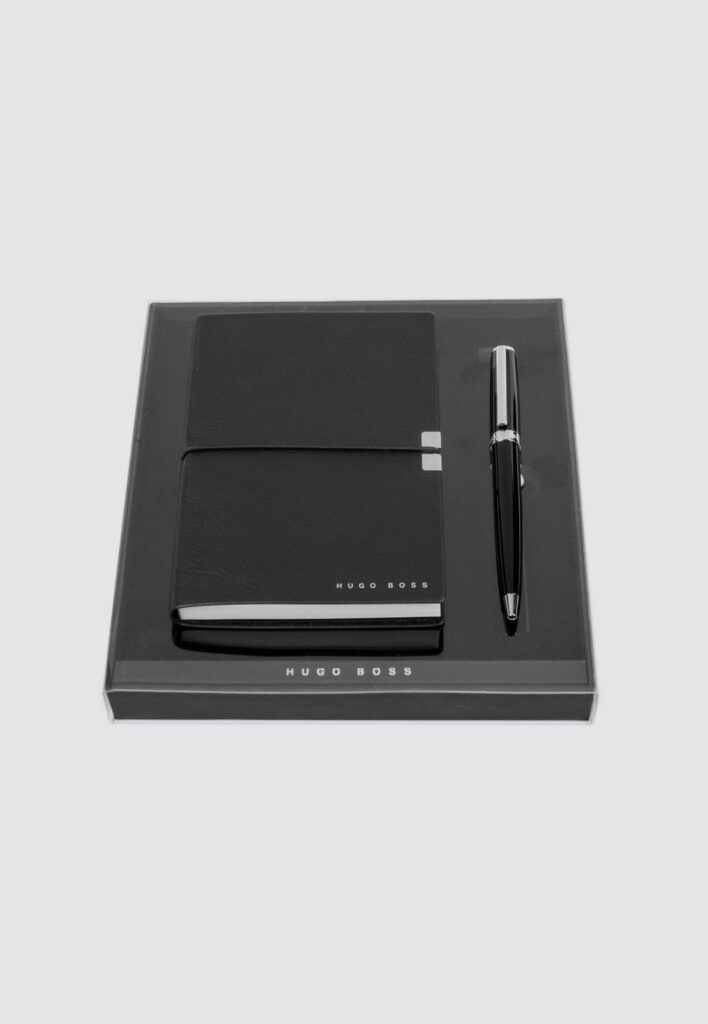 Custom notebook and pen
