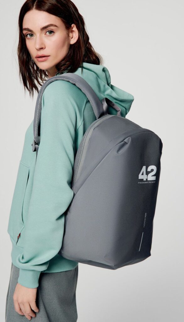 Branded backpack