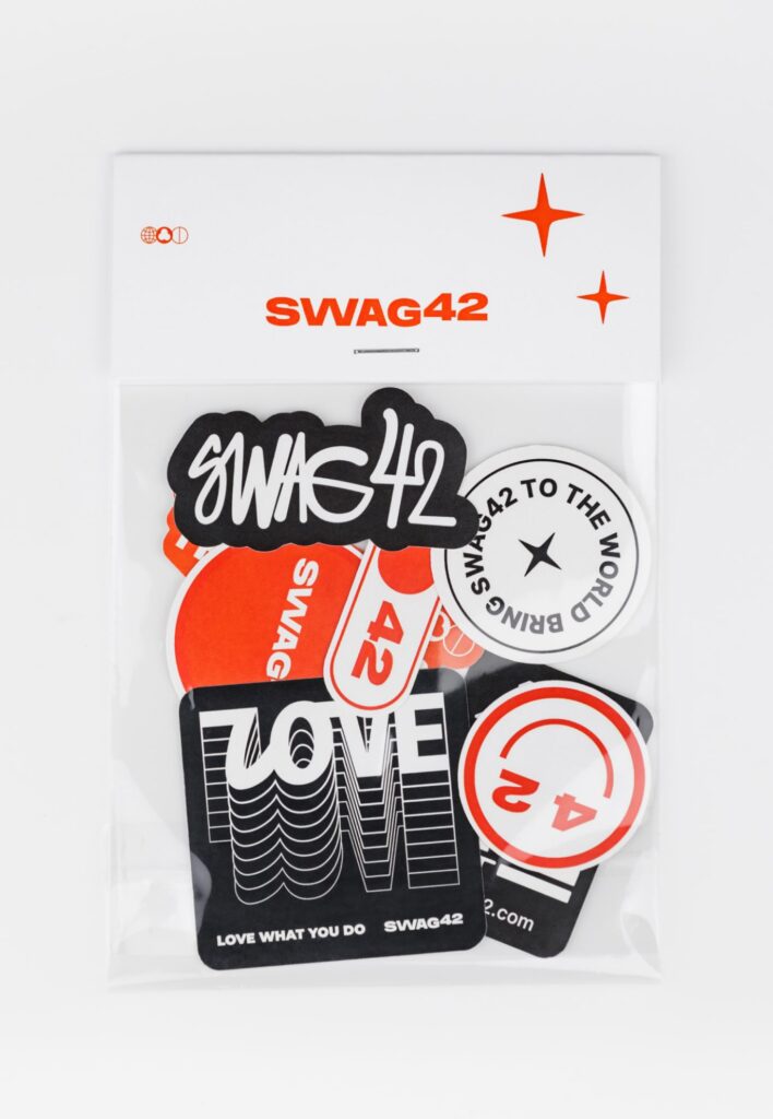 Branded stickers