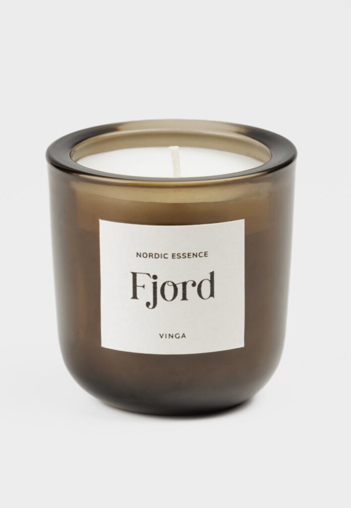 Branded aroma candle