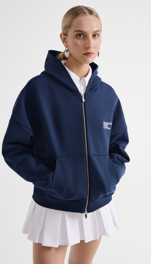 Branded hoodie