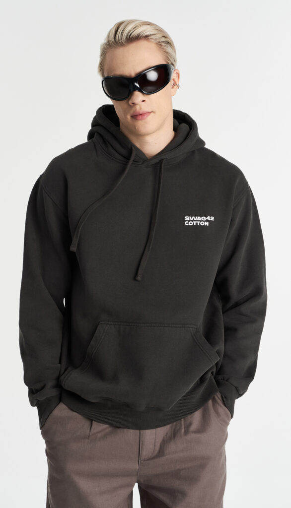 Branded hoodie