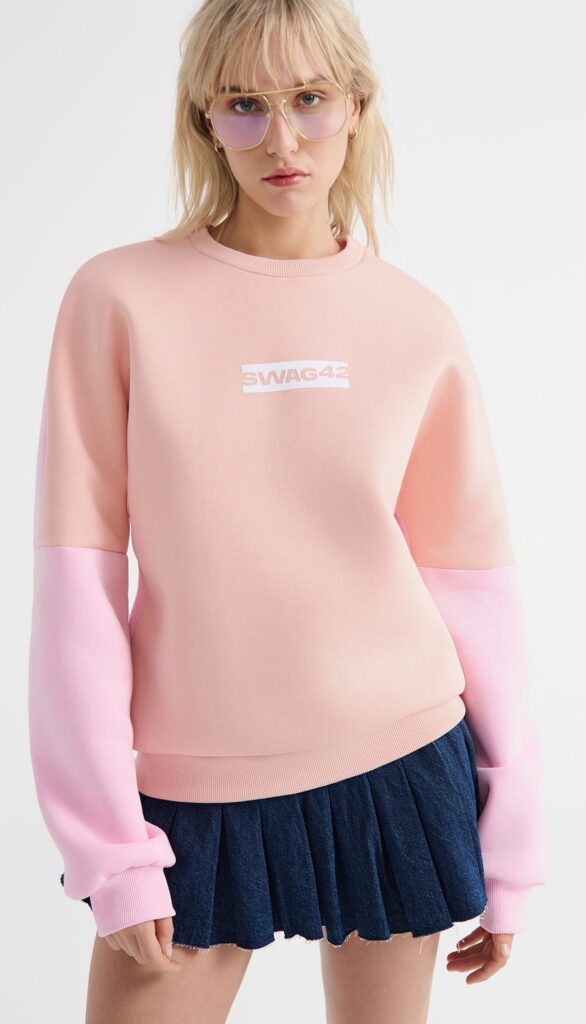 Branded sweatshirt