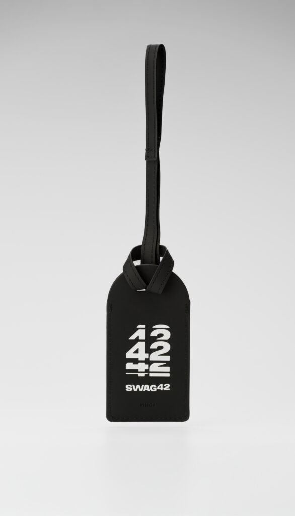 Branded luggage tag