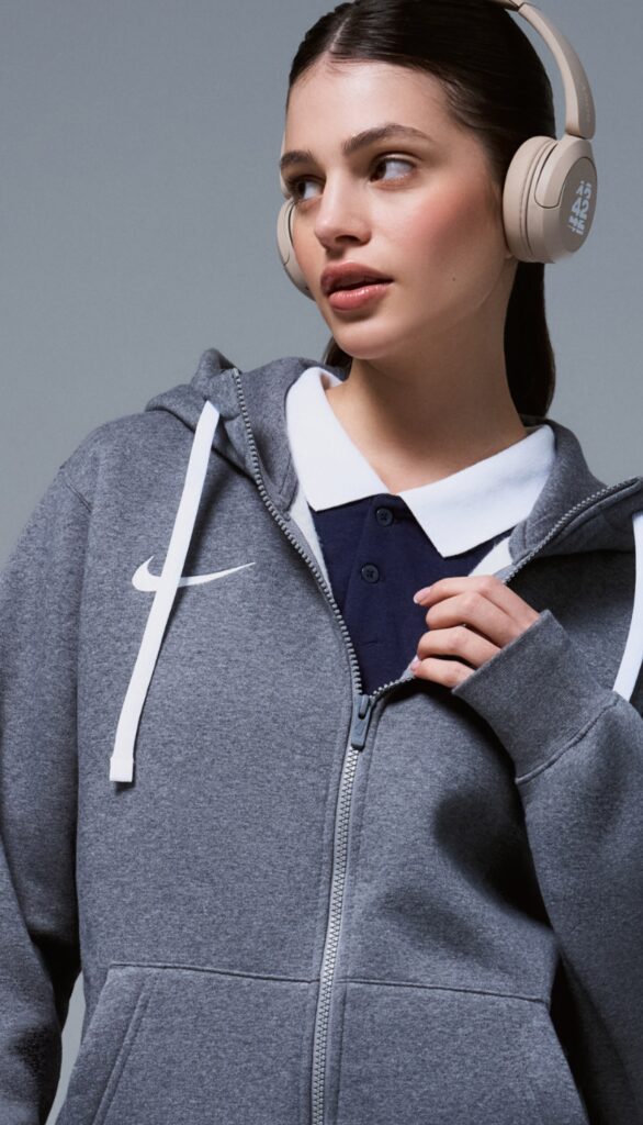 Branded hoodie