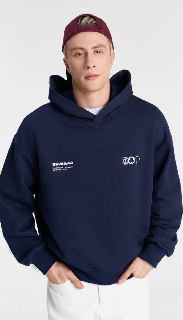 Branded hoodie