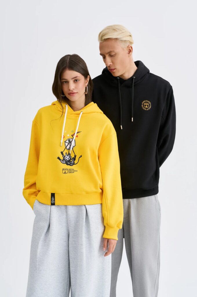 Branded hoodies