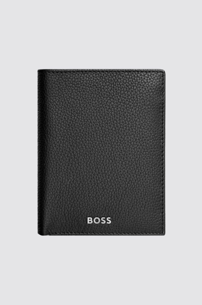Boss leather wallet