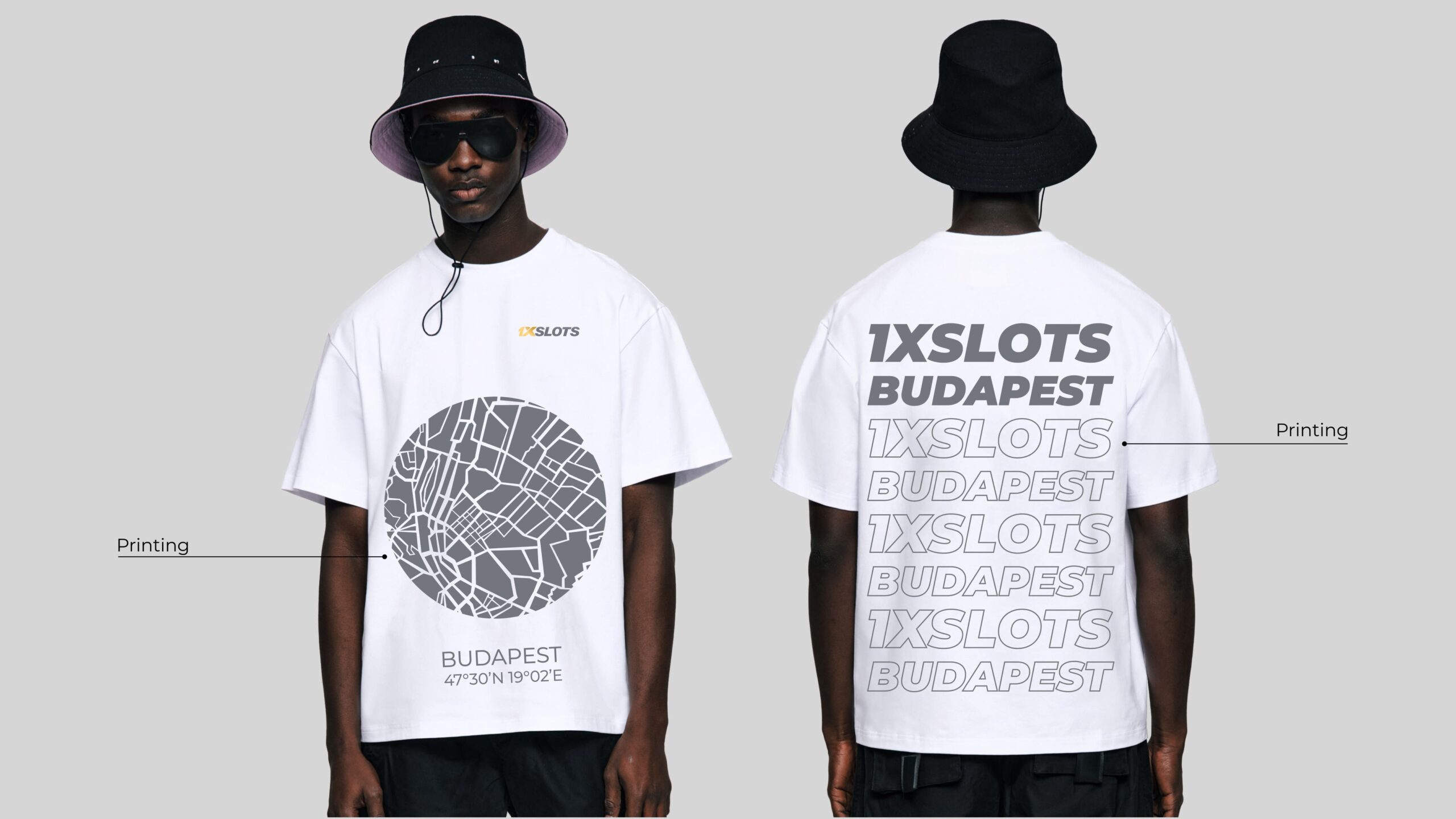 Oversized cotton T-shirt for corporate event gifts