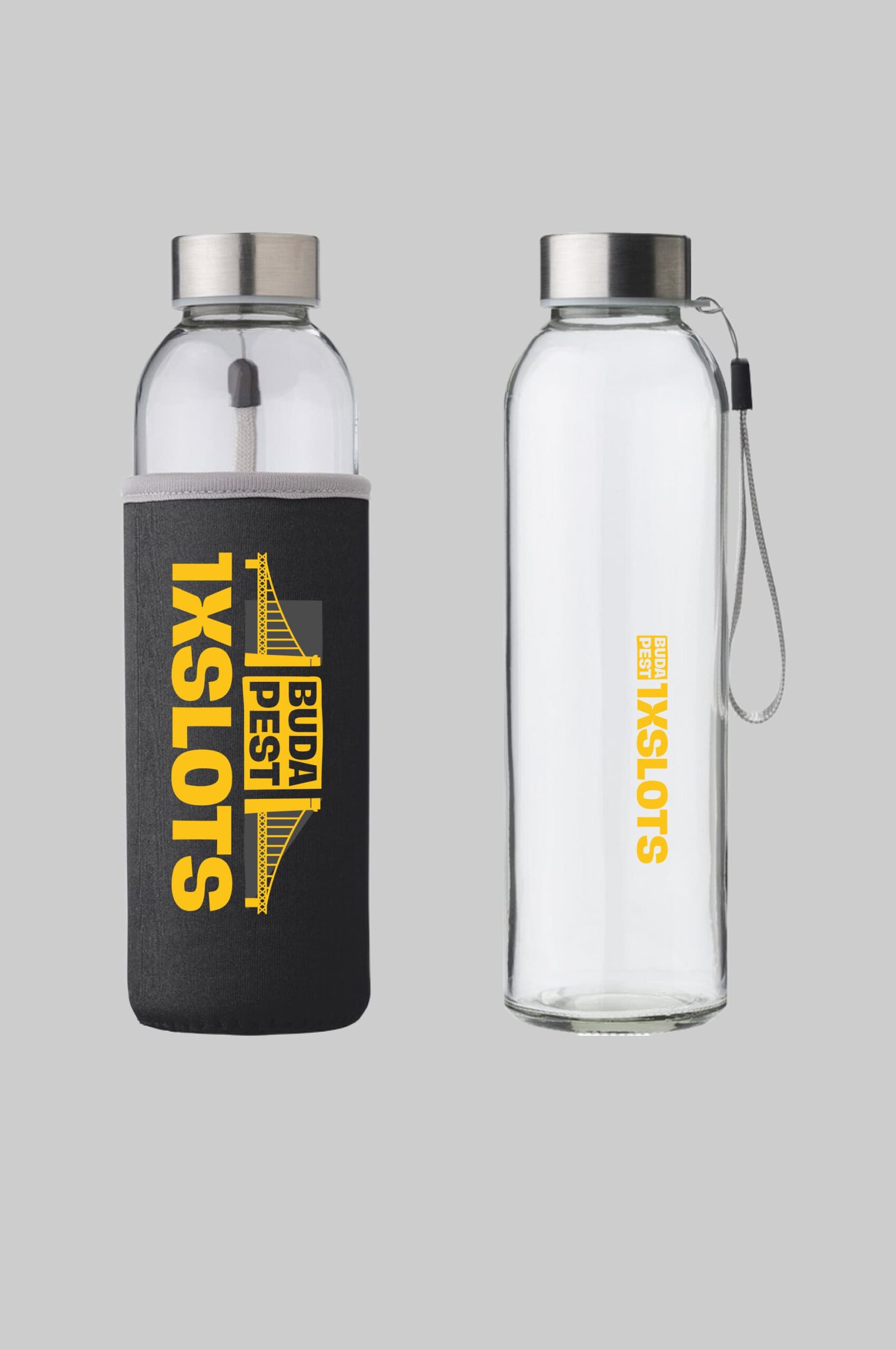 Glass bottle event gift