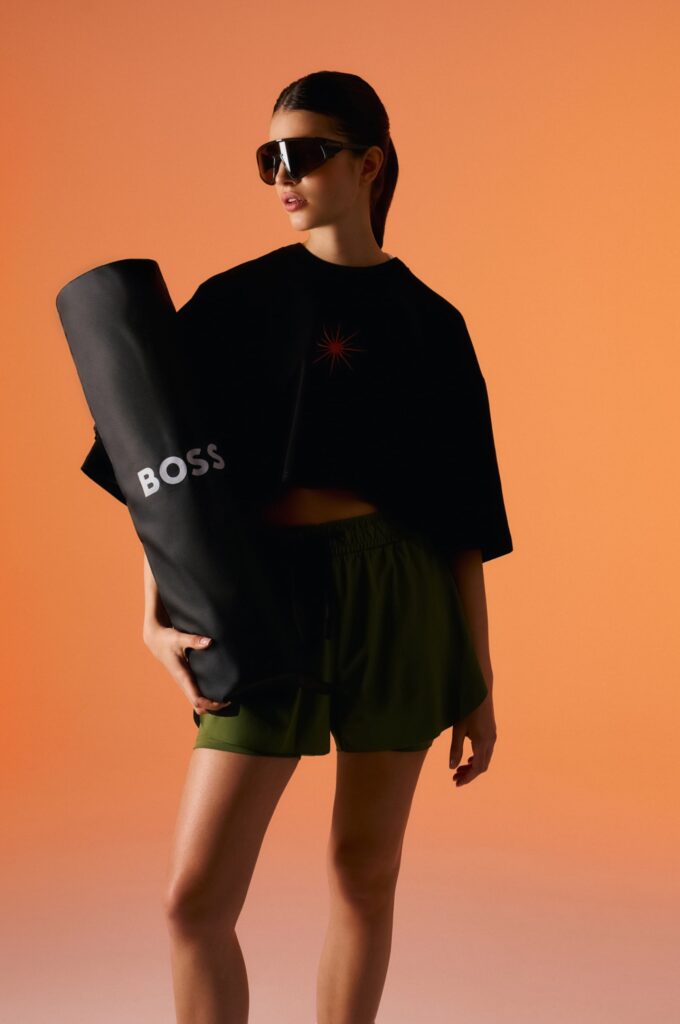 Hugo Boss yoga mat