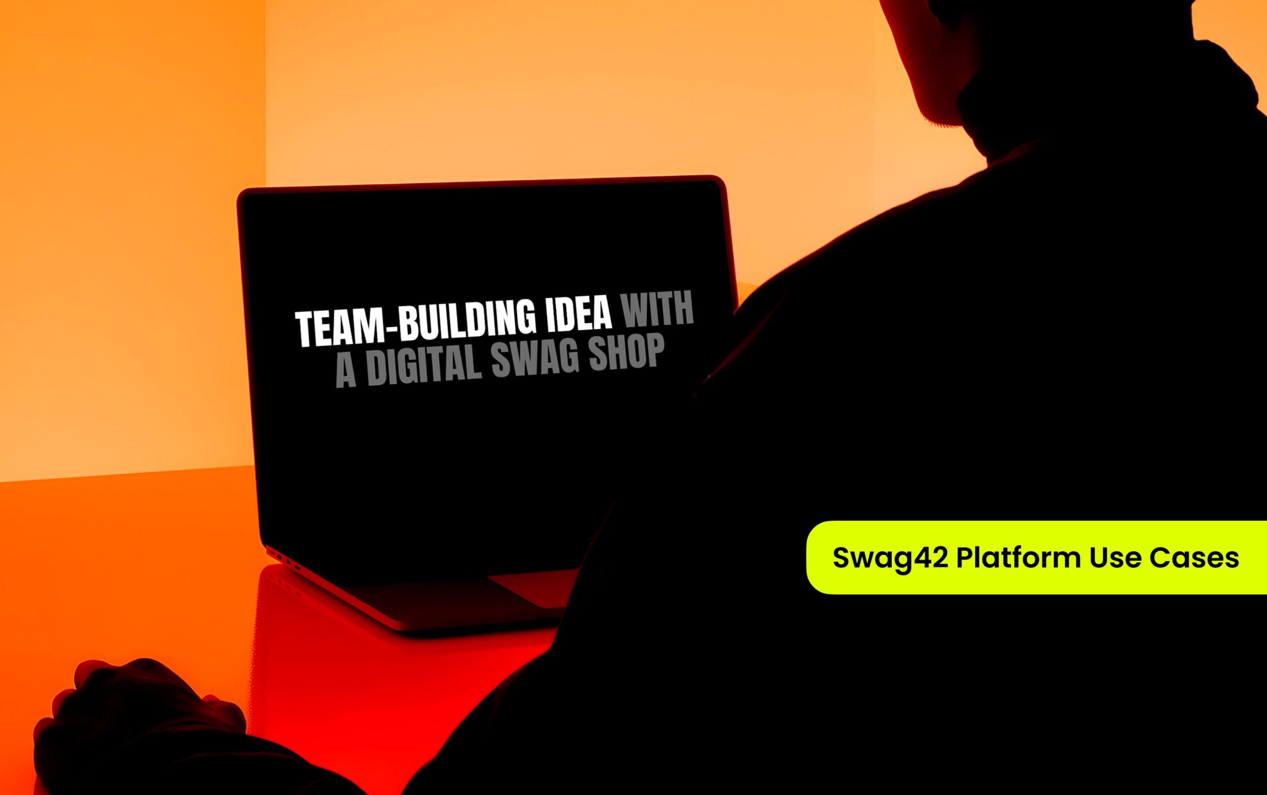 Creative team-building idea with a digital swag shop