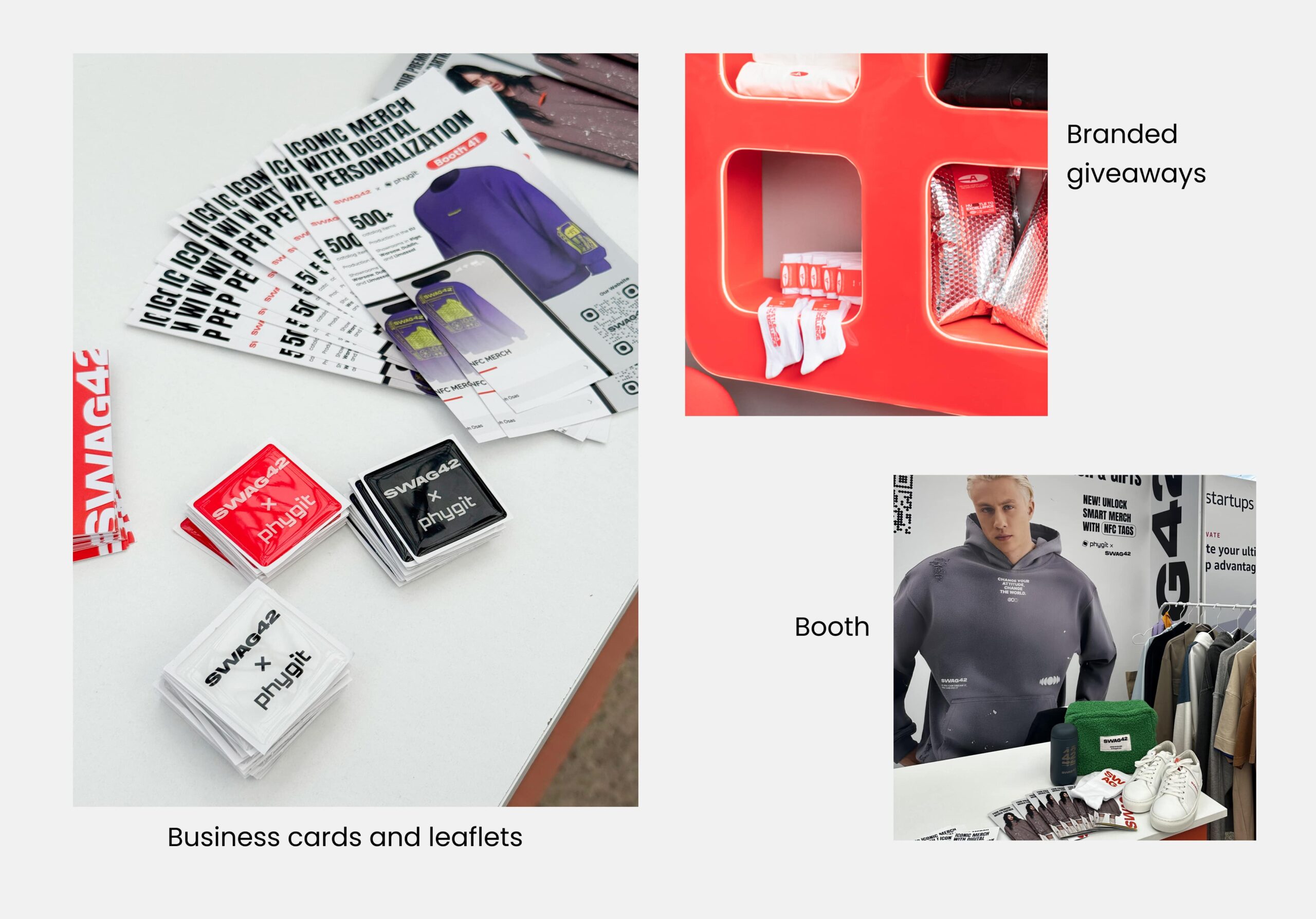 Branded proo materials for events