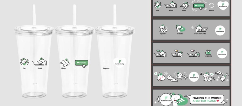 Water bottle branding