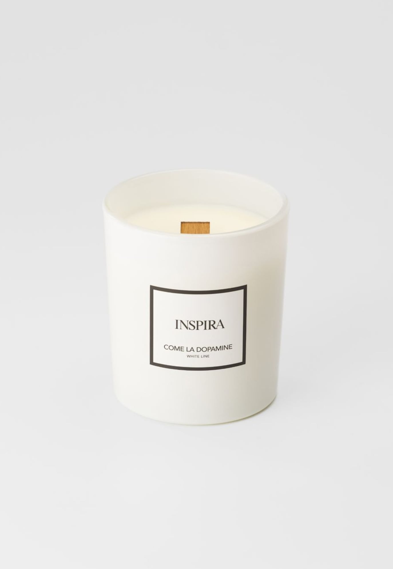 Soy aroma candle with custom branding