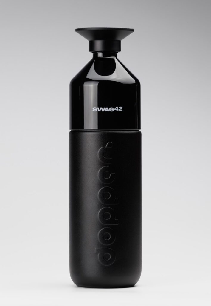 Custom branded water bottle