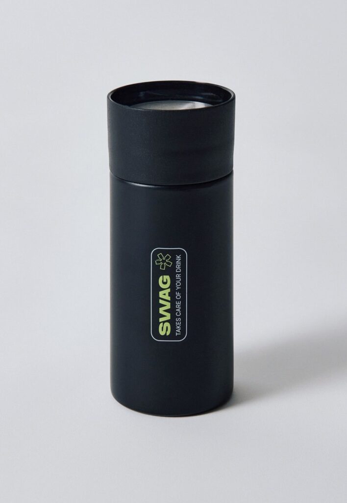 Custom branded bottle