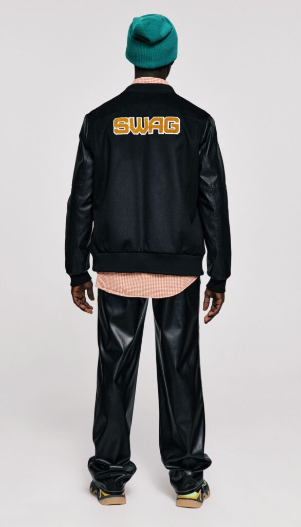 Custom jacket with embroidery