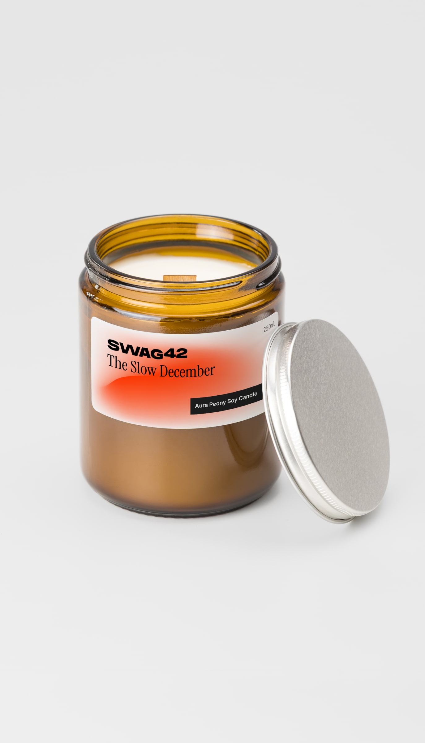 Soy candle - aroma gift for employees