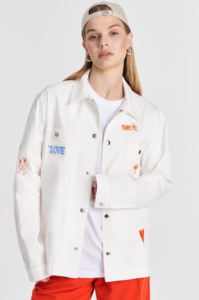 Embroidered jacket