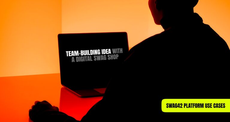 Creative team-building idea with a digital swag shop