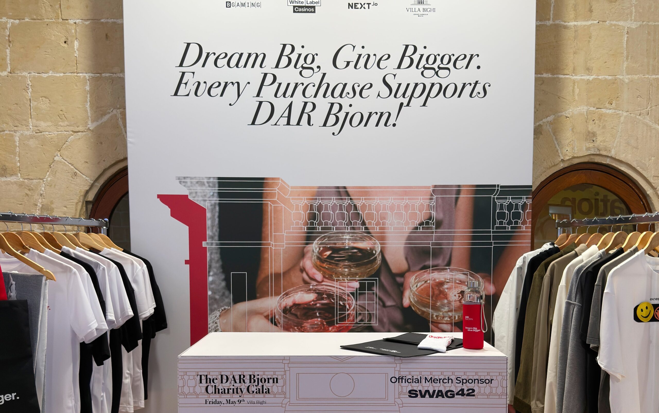Swag42 helps to raise €200K for a new neurological center in Malta