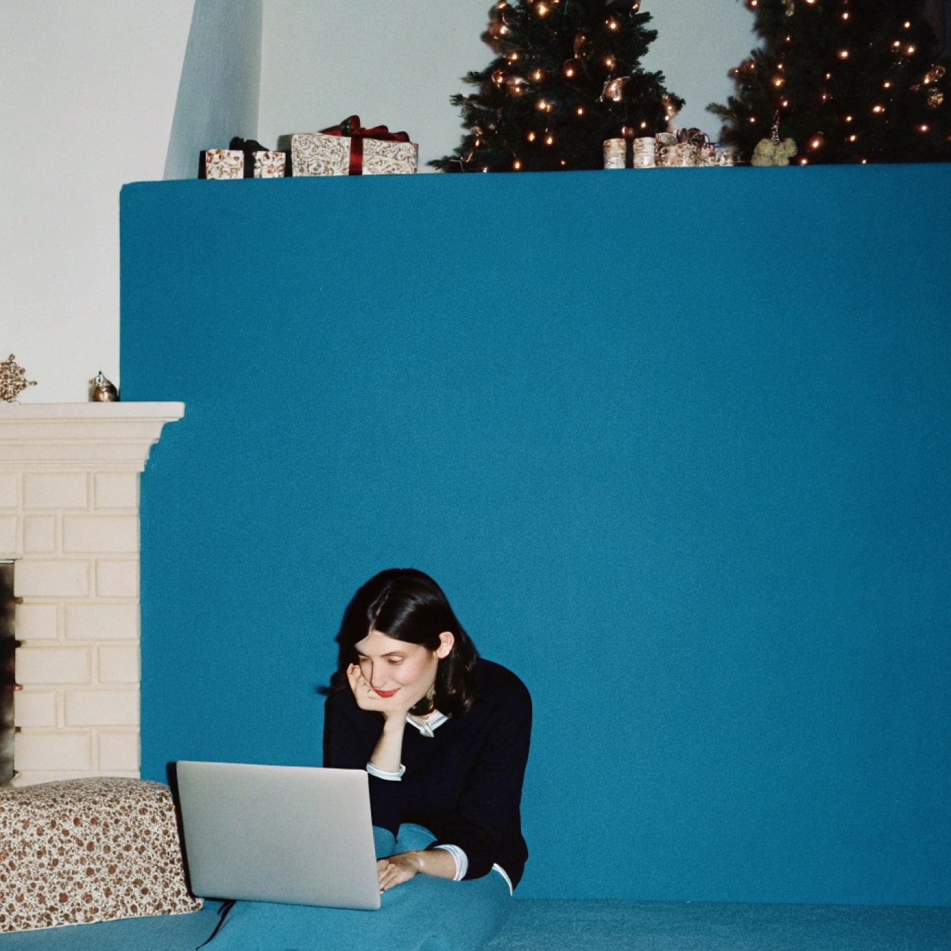 Virtual company Christmas party
