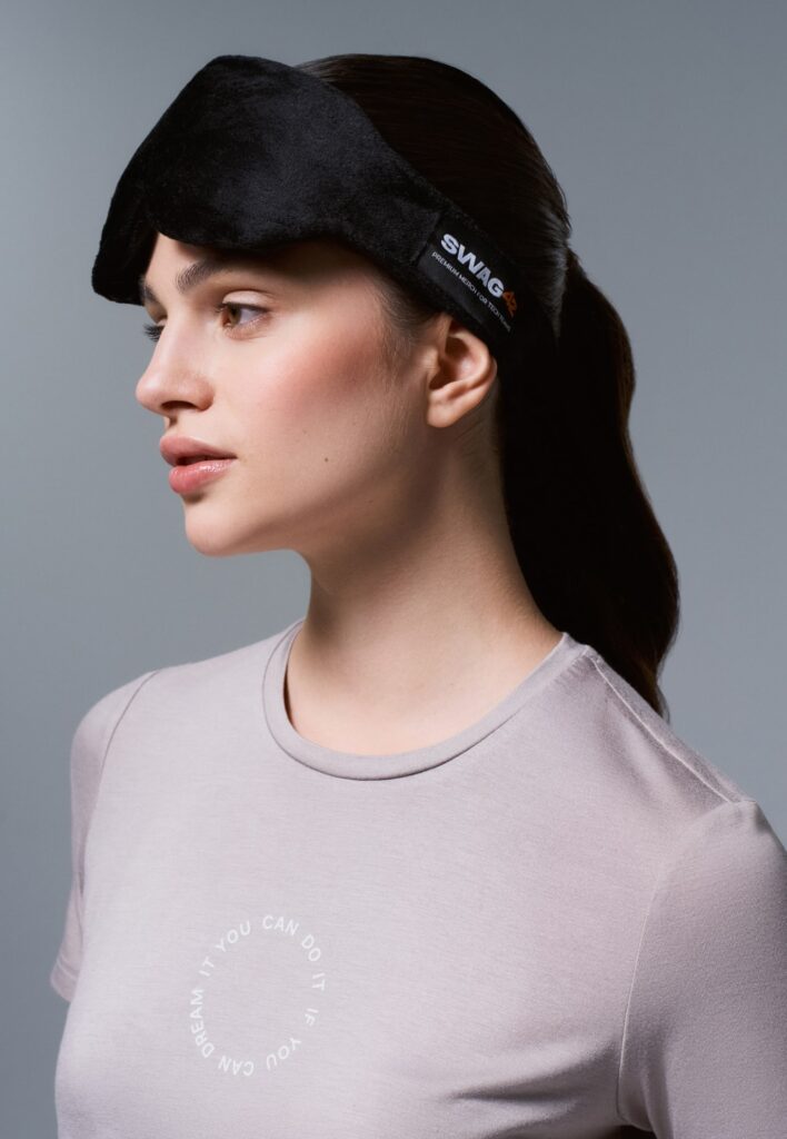 Branded sleep mask