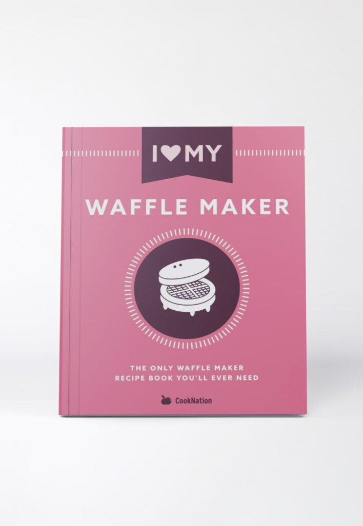 Waffle maker recipe book