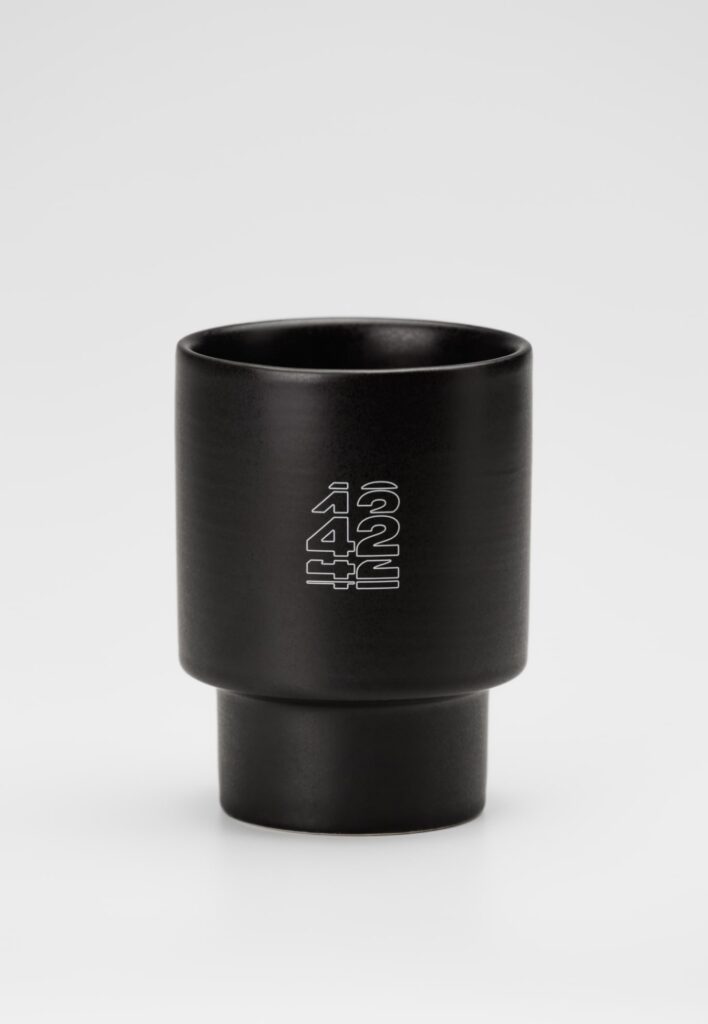Custom-branded mug
