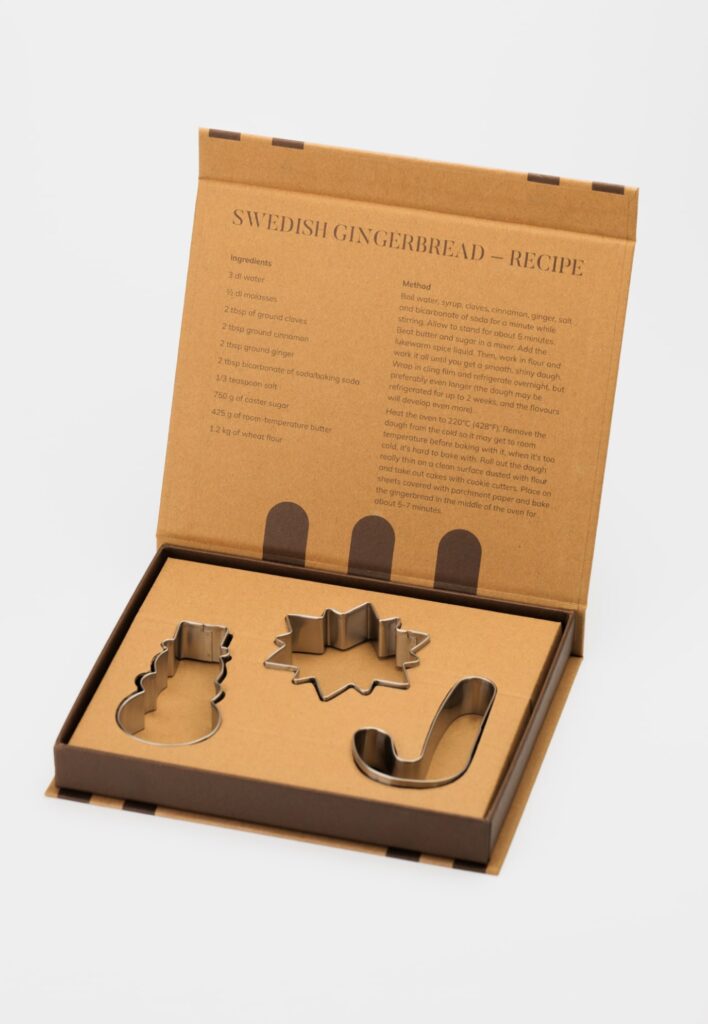 Branded Christmas cookie cutters