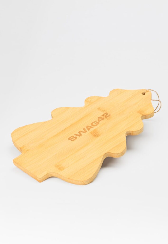 Branded serving board
