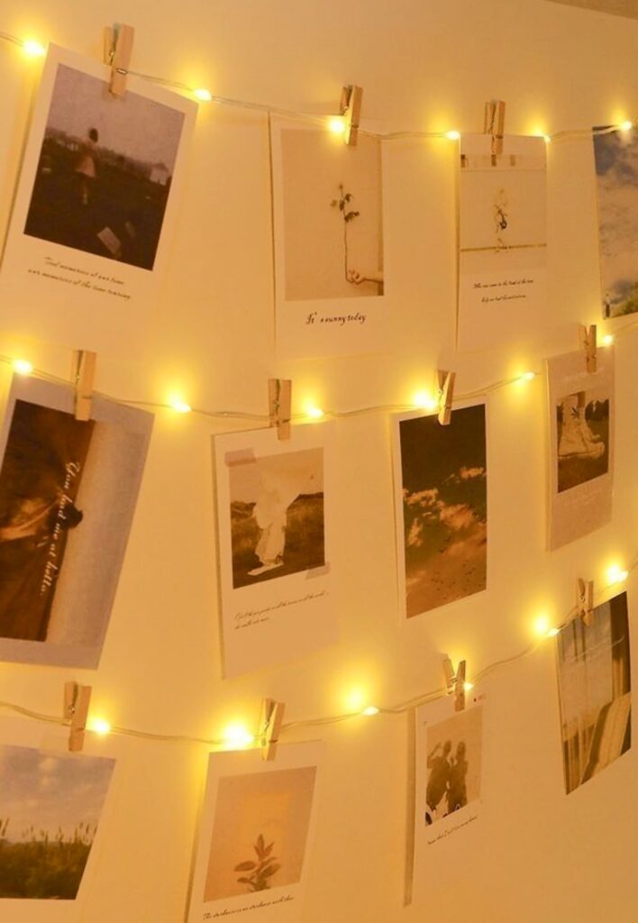 Photo clip string lights