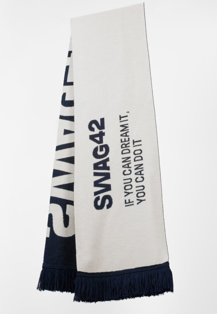 Branded scarf