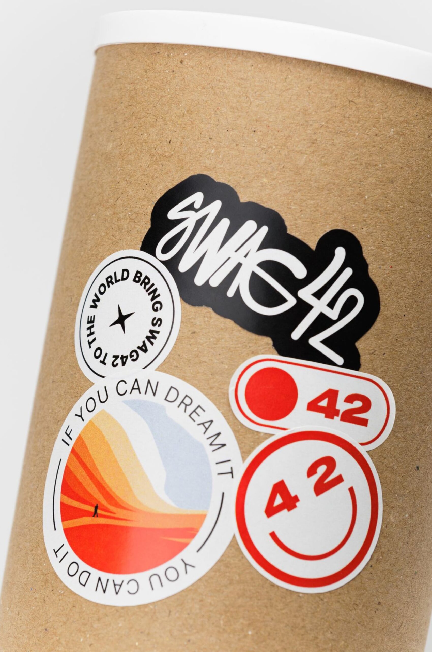 School swag ideas: custom stickers