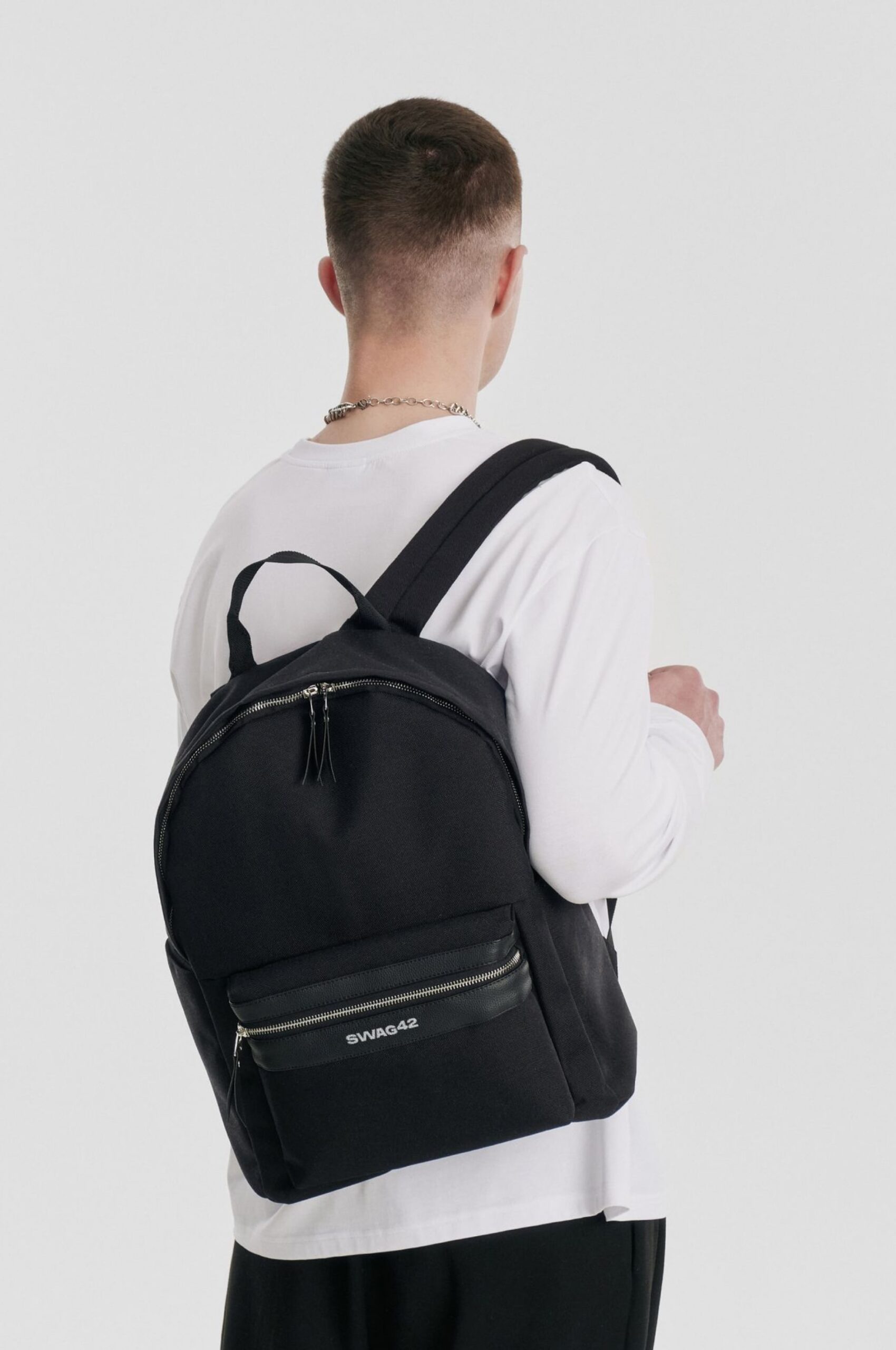 Branded backpack for school essentials