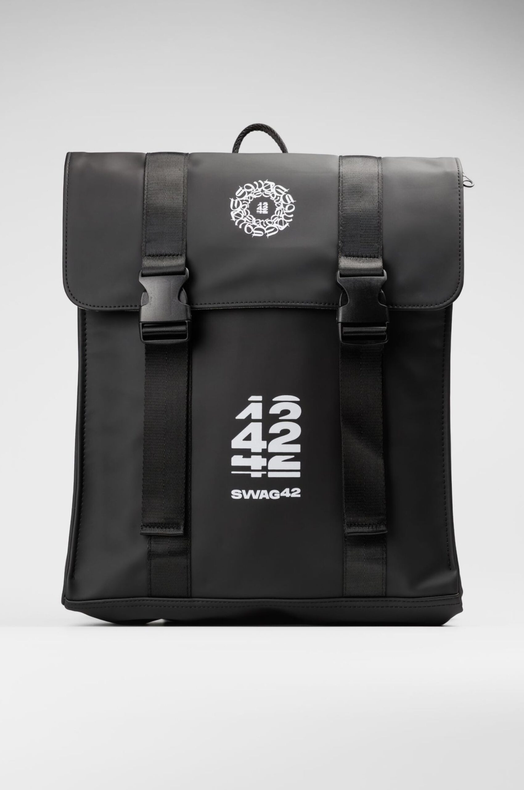 Waterproof eco-leather branded backpacks