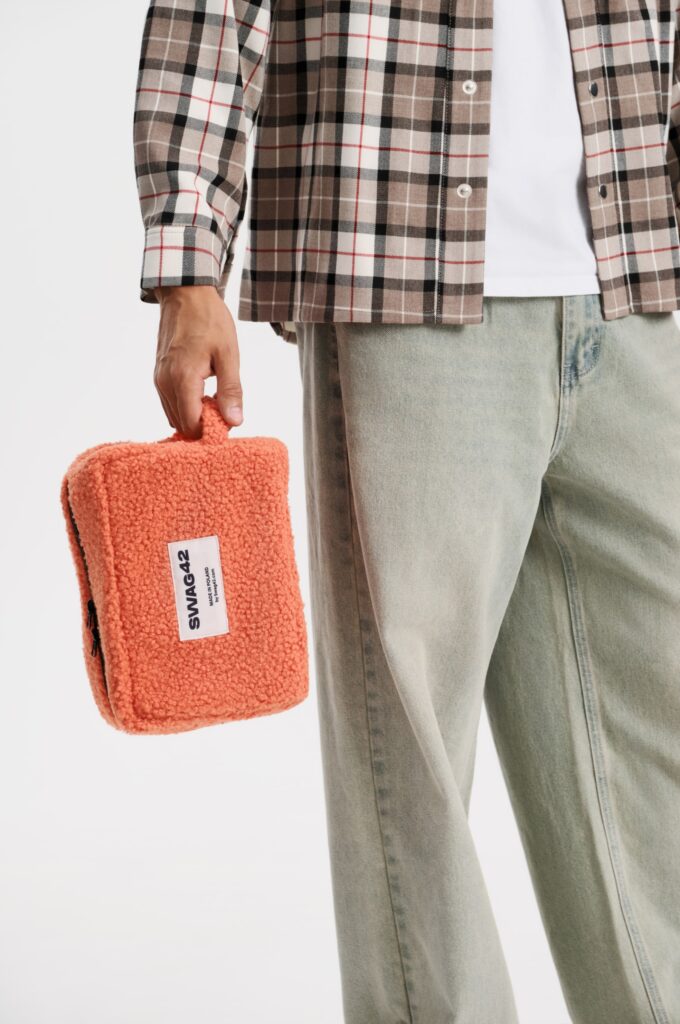Custom-branded toiletry bag