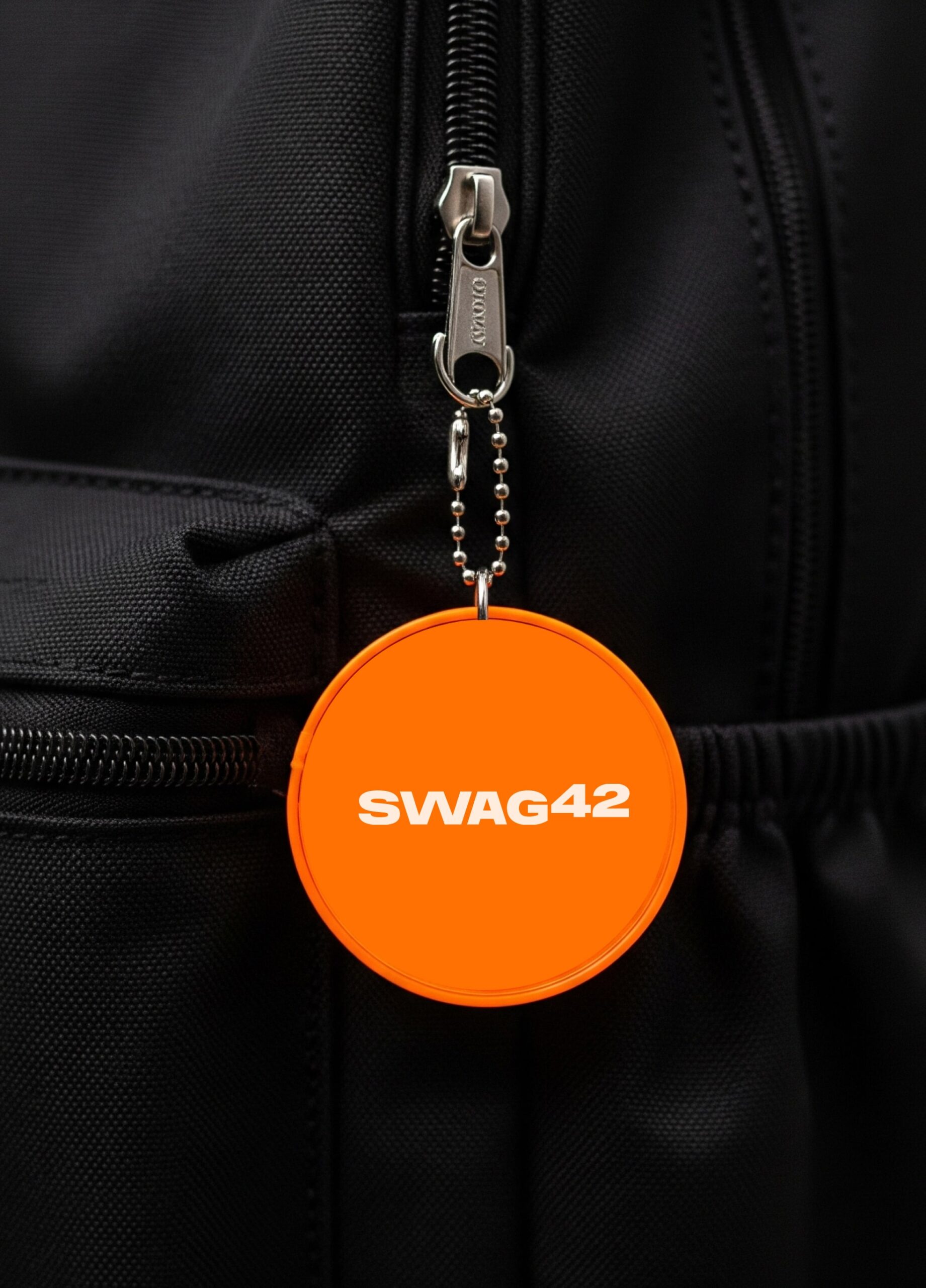 Reflective keyring with a logog for back-to-school gifts