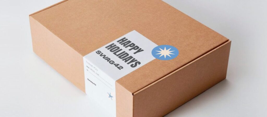 Branded gift box