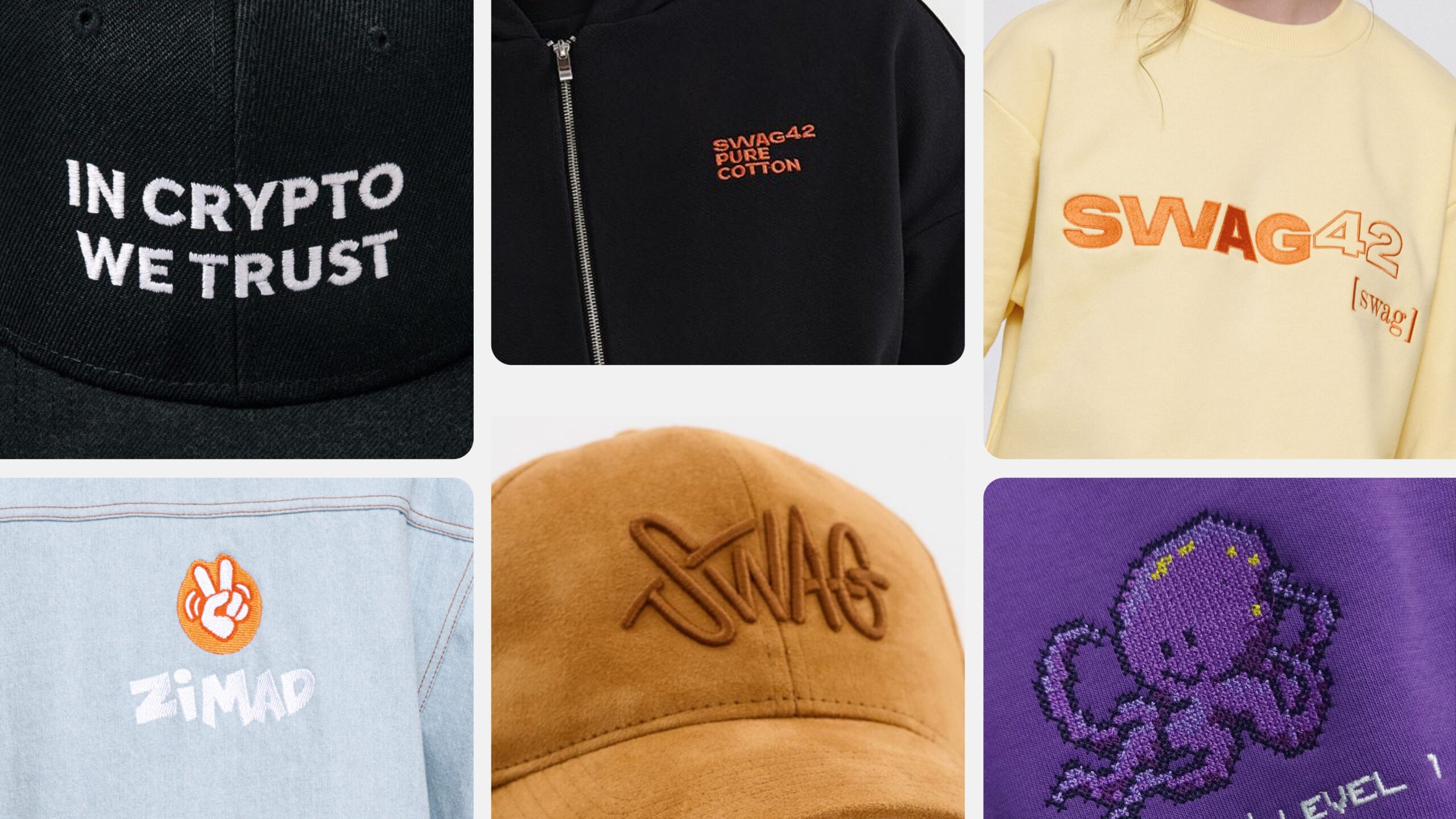 Merch design ideas with embroidery