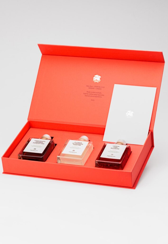 Branded cocktail box