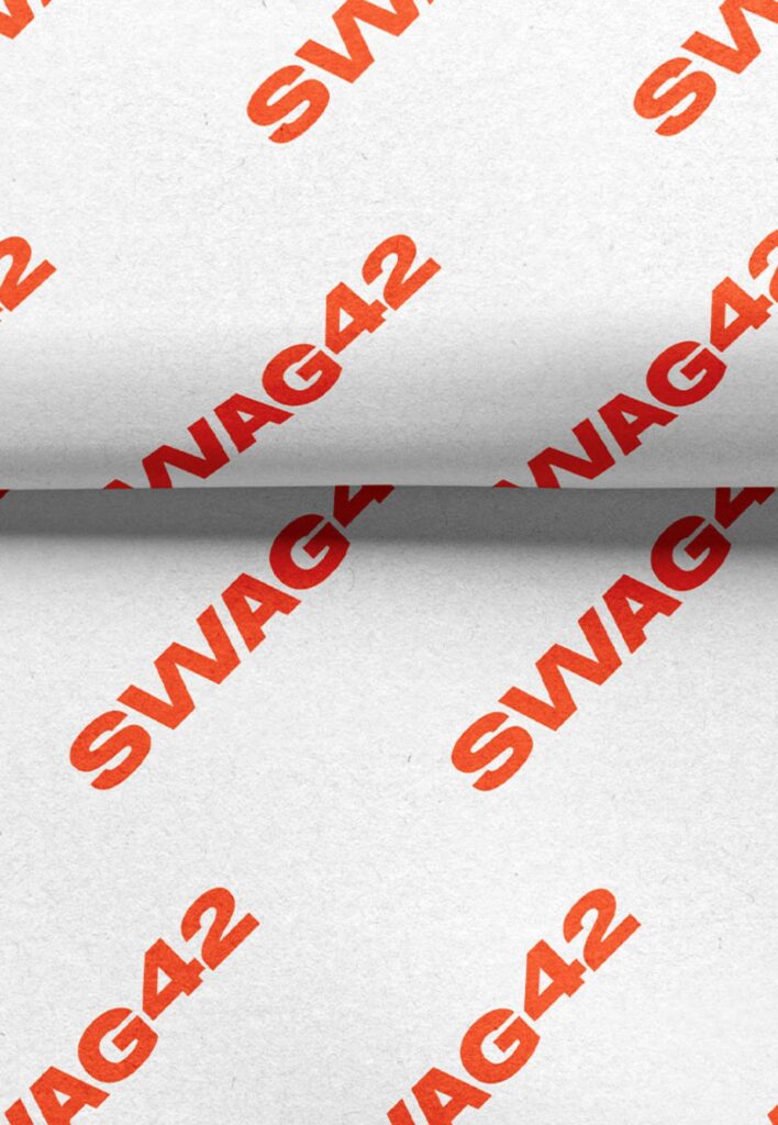 Branded tissue paper
