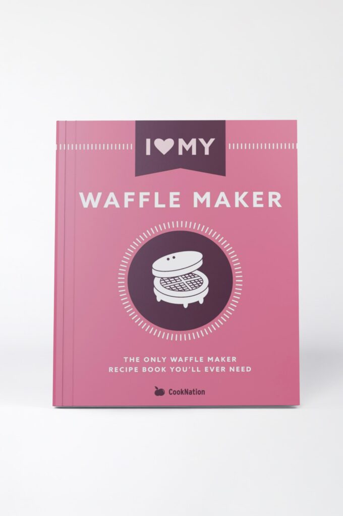 Waffle maker recipe book