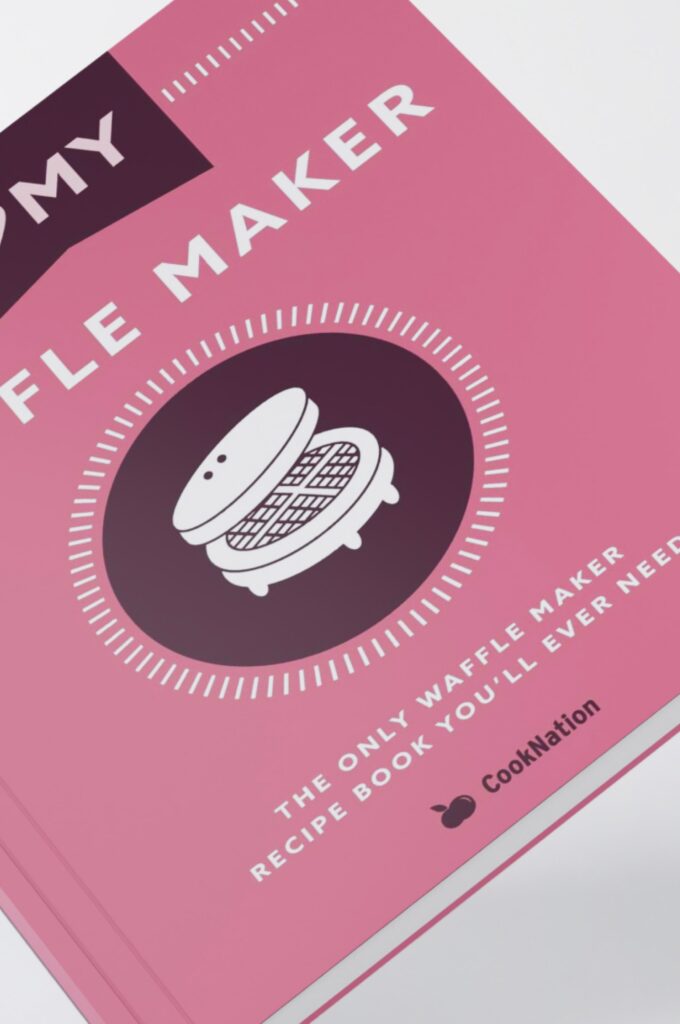 Waffle maker recipe book