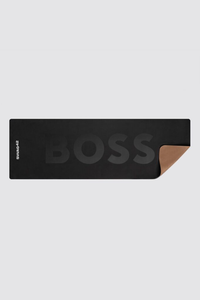 Branded yoga mat