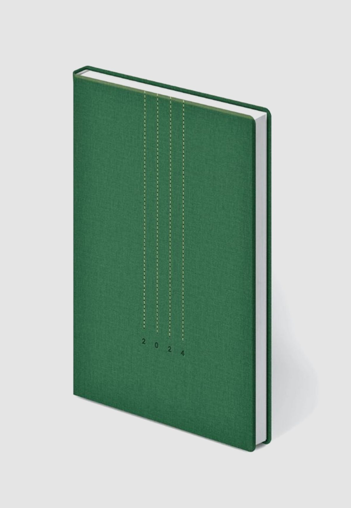 Sustainable notebook with pine seeds, plantable eco-friendly merch ideas